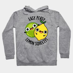 Easy Peasy Lemon Squeezy Funny Fruit Puns Hoodie